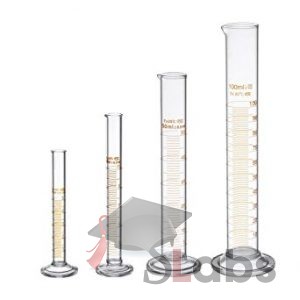 Measuring Cylinder Glass Round Base Scholars Labs